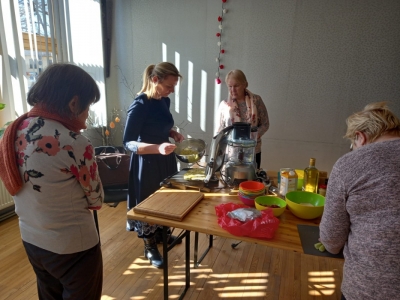 Uztura meistarklases Dienas centrā “Stariņš” un Dienas aprūpes centrā “Solis