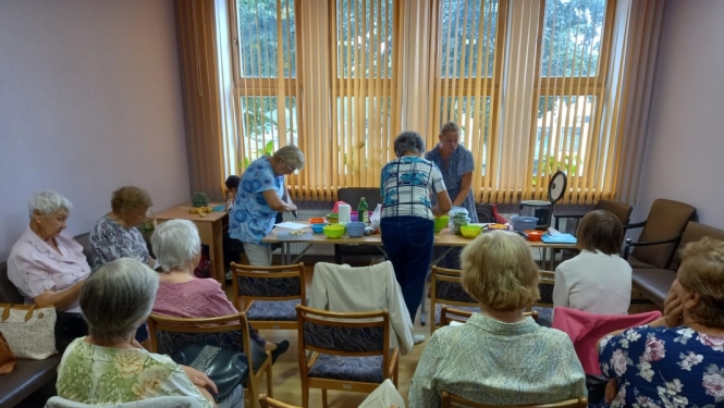 Uztura meistarklases Dienas centrā “Stariņš” un Dienas aprūpes centrā “Solis