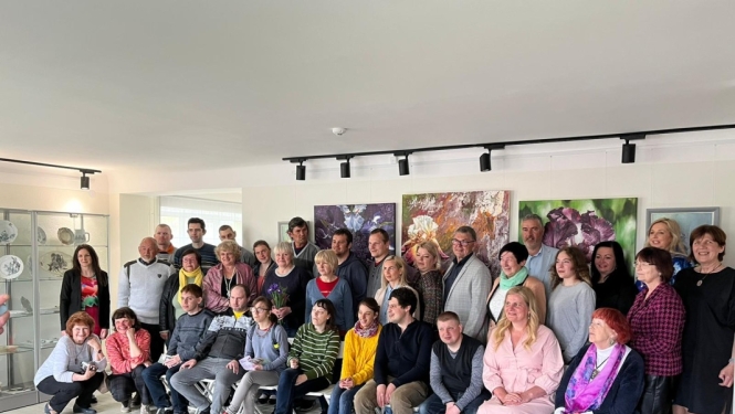 izstādes atklāšana