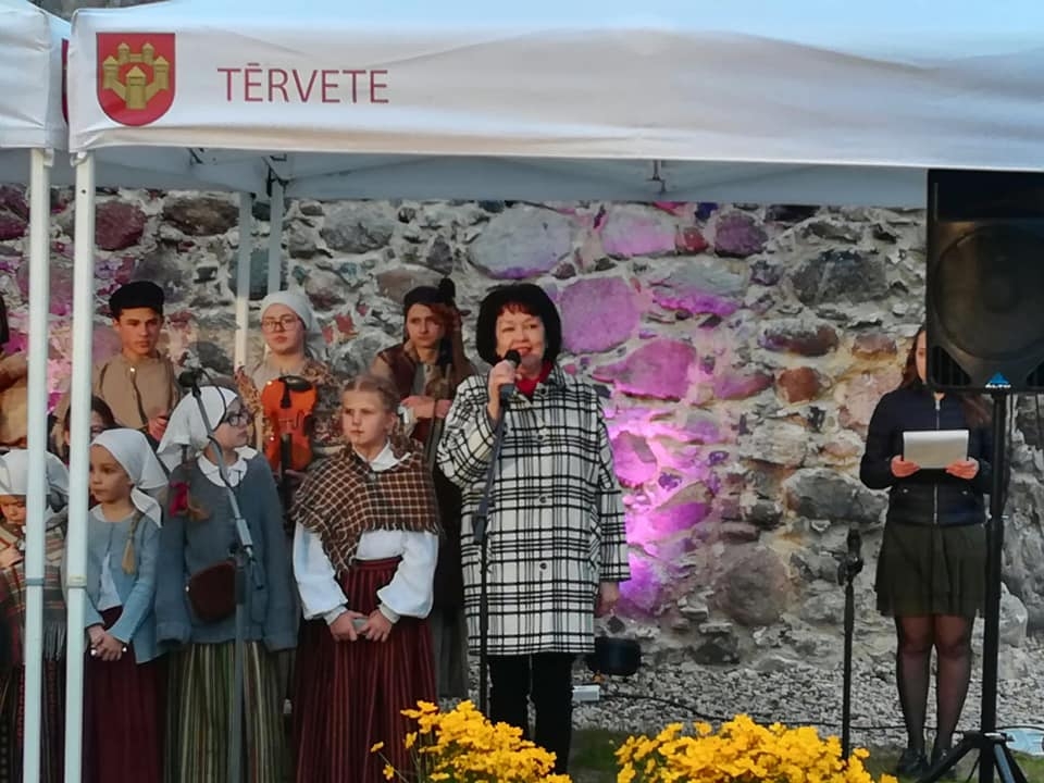 Tērvetes pils atklāšana