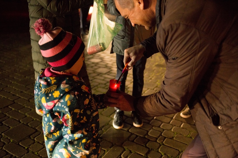 Latvijas brīvības cīnītāju piemiņas godināšana Lāčplēša dienā