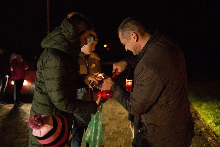 Latvijas brīvības cīnītāju piemiņas godināšana Lāčplēša dienā