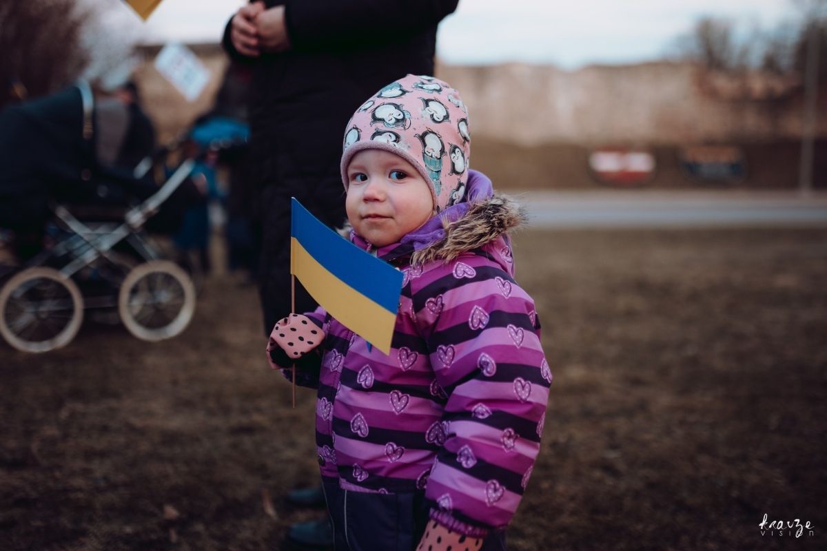 Atbalsta mītiņš Ukrainai