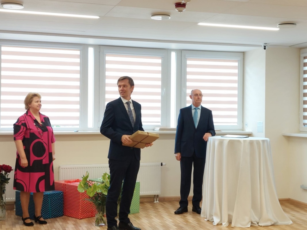 internā bloka un rehabilitācijas nodaļas atklāšana