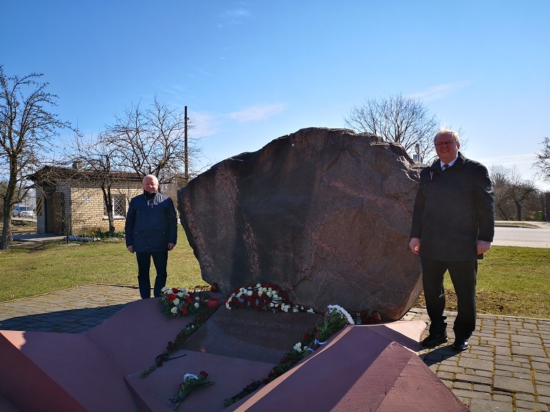 25.03.2020. Komunistiskā genocīda upuru piemiņas diena Dobelē