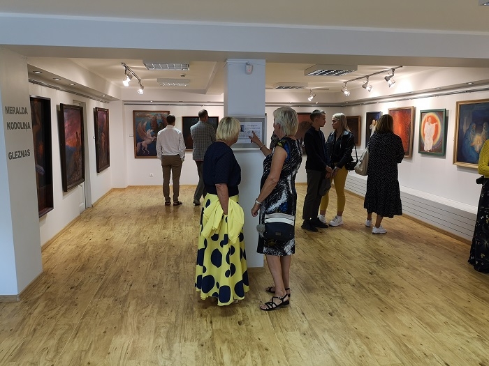 29.07.2020. Meraldas Kodoliņas gleznu izstāde