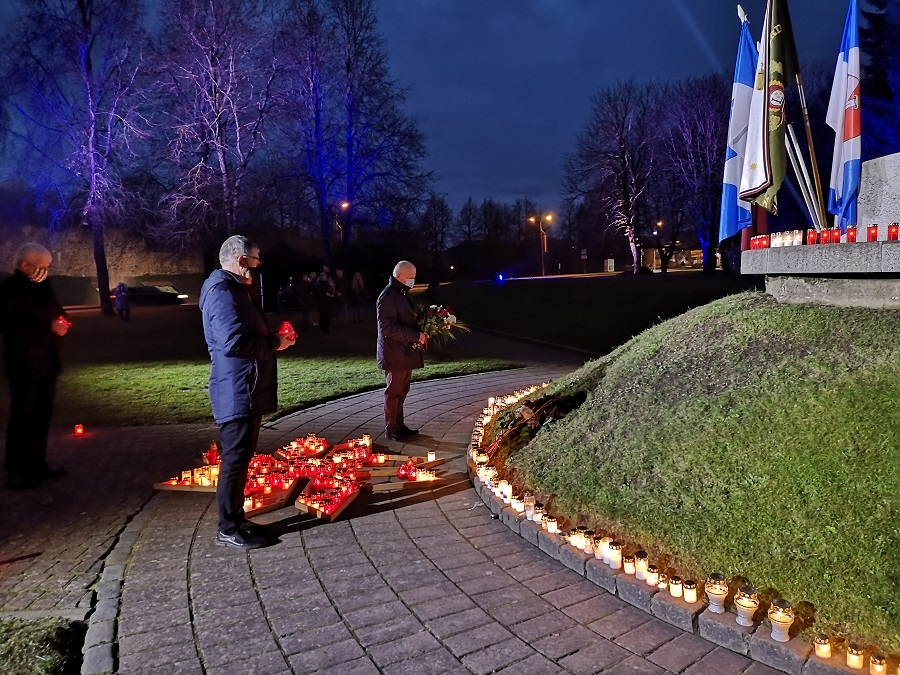 Albums Nr. 2 Latvijas brīvības cīnītāju piemiņas godināšana Lāčplēša dienā 2020