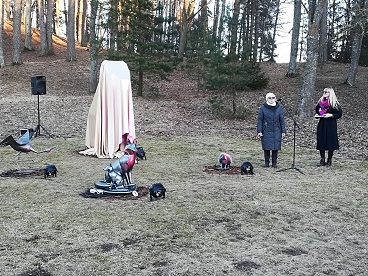 Vides skulptūru atklāšana 