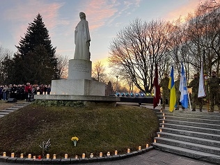 Atbalsta mītiņš Ukrainai