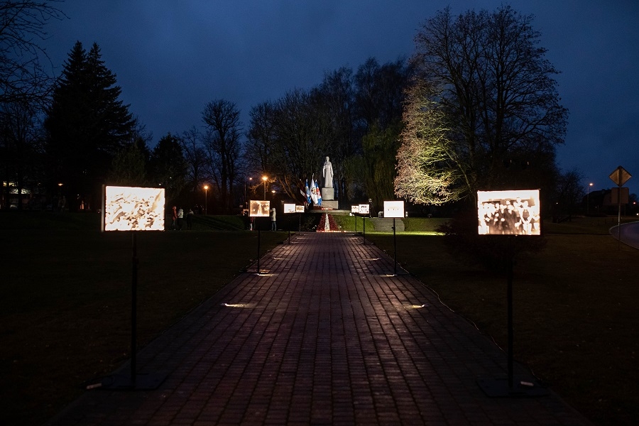 Latvijas Republikas proklamēšanas 102. gadadiena 18.11.2020. Foto G. Janševskis