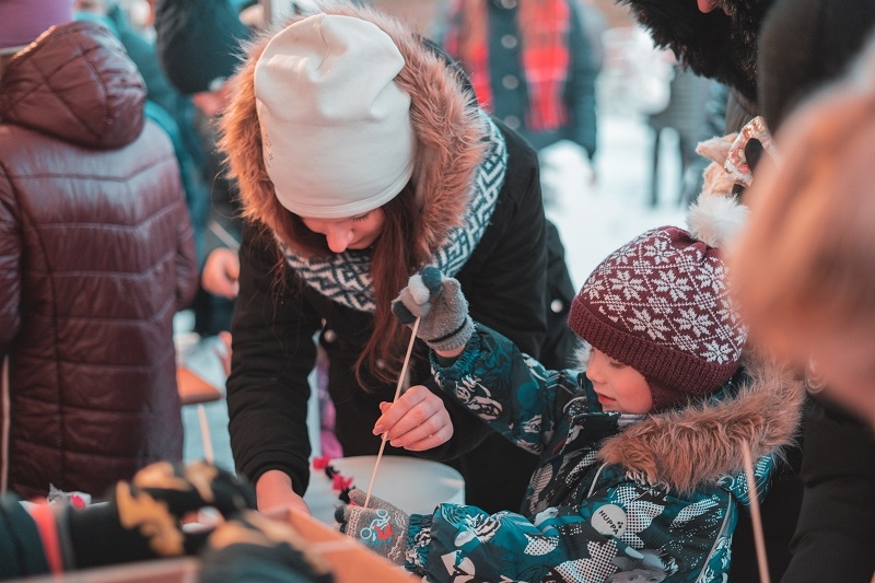 01.12.2019. 10. Sniegavīru saiets un Ziemassvētku lielā egle Dobelē. Foto: Kaspars Krauze