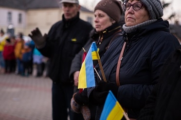 Atbalsta mītiņš Ukrainai