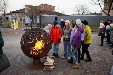 Atbalsta mītiņš Ukrainai