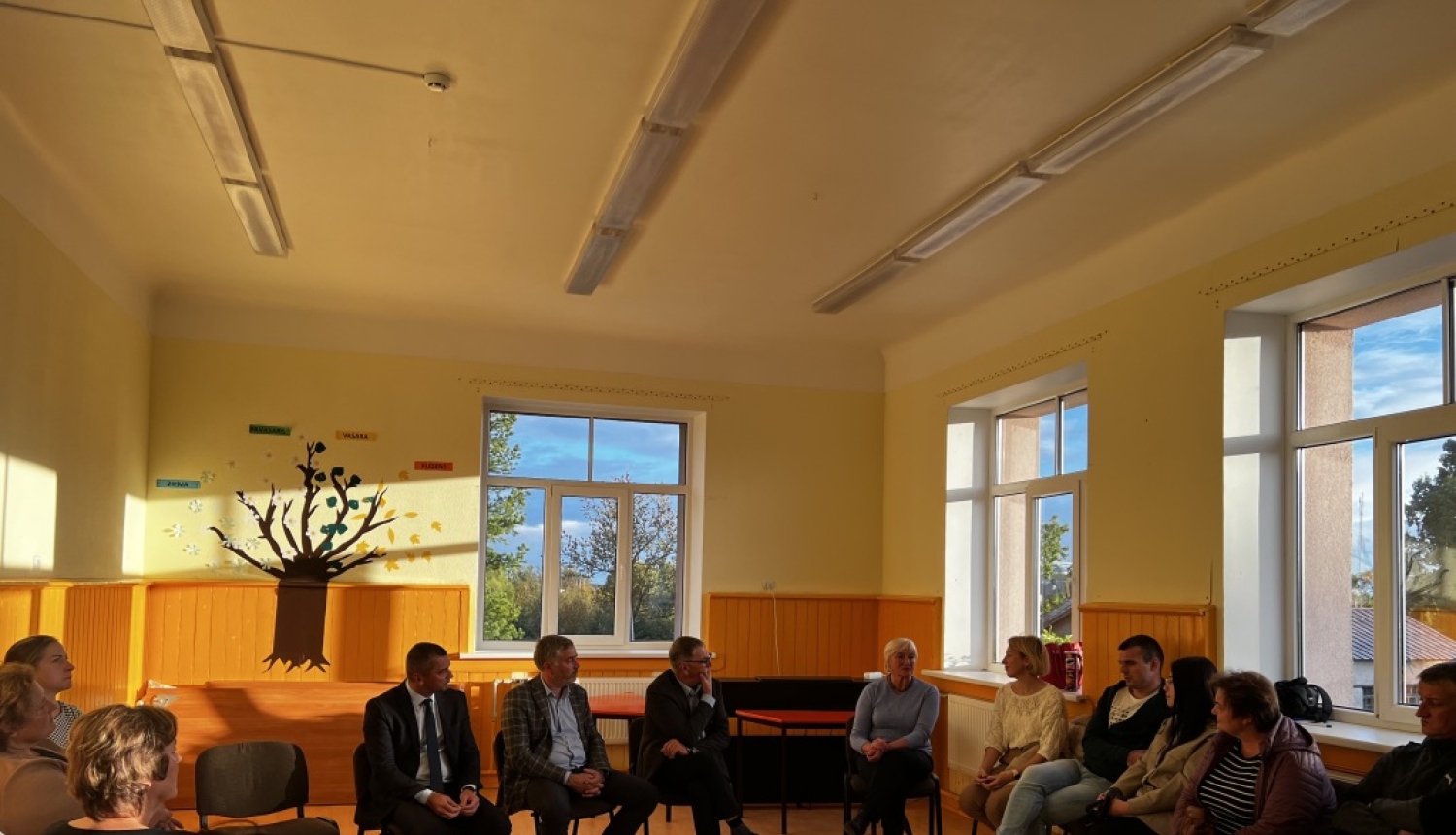 domes deputātu tikšanās ar pagastu iedzīvotājiem