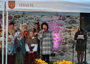 Tērvetes pils atklāšana