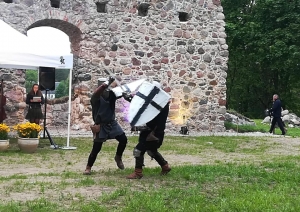 Tērvetes pils atklāšana