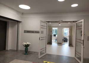internā bloka un rehabilitācijas nodaļas atklāšana