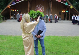 Dobeles novada deju kolektīvu ielīgošanas sadancis Tērvetē